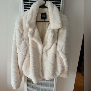 Cali 1850 Faux Fur Bomber Jacket XL